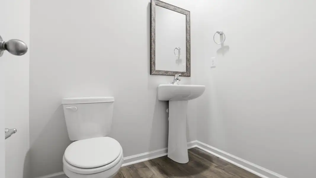 Furnished interior view inside a new home in Durbin Meadows Traditions, Fountain Inn (Image 7).