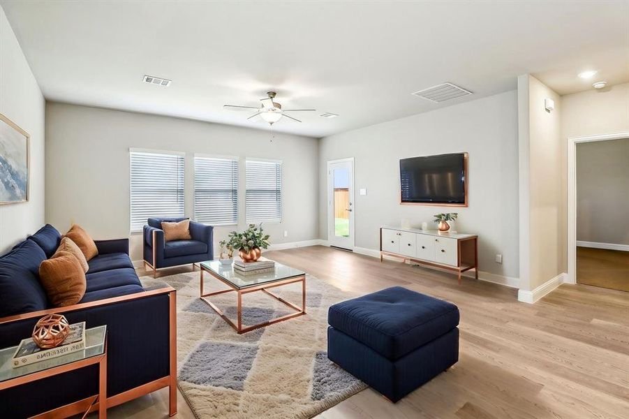 Photo is not of the actual home, but is an inspirational photo of builder’s model home and may depict options, furnishings, and/or decorator features that are not included.