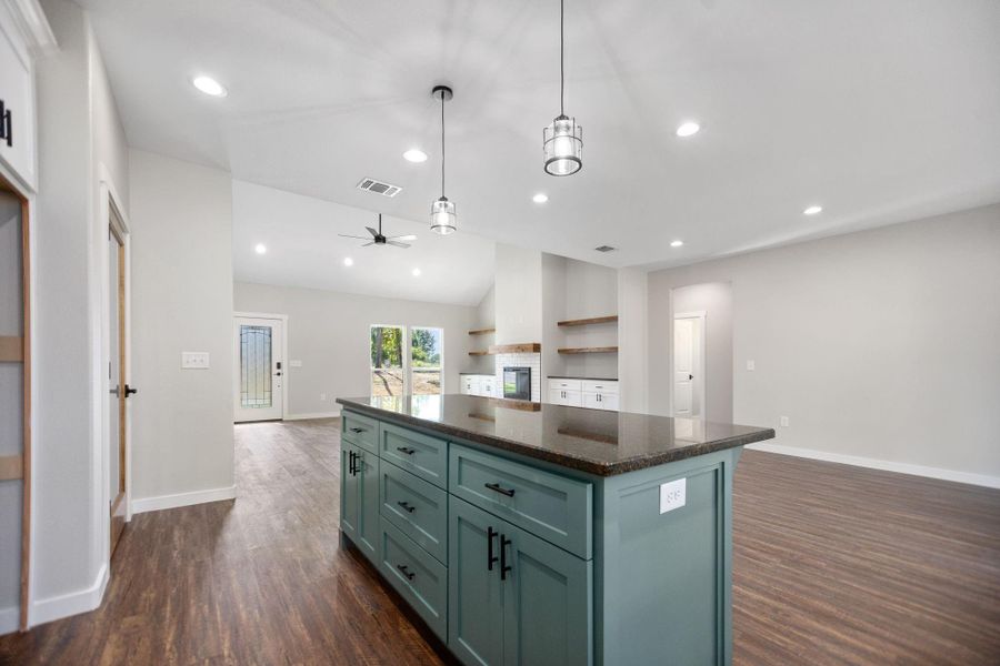 Furnished interior view inside a new home in , Huntington (Image 10).