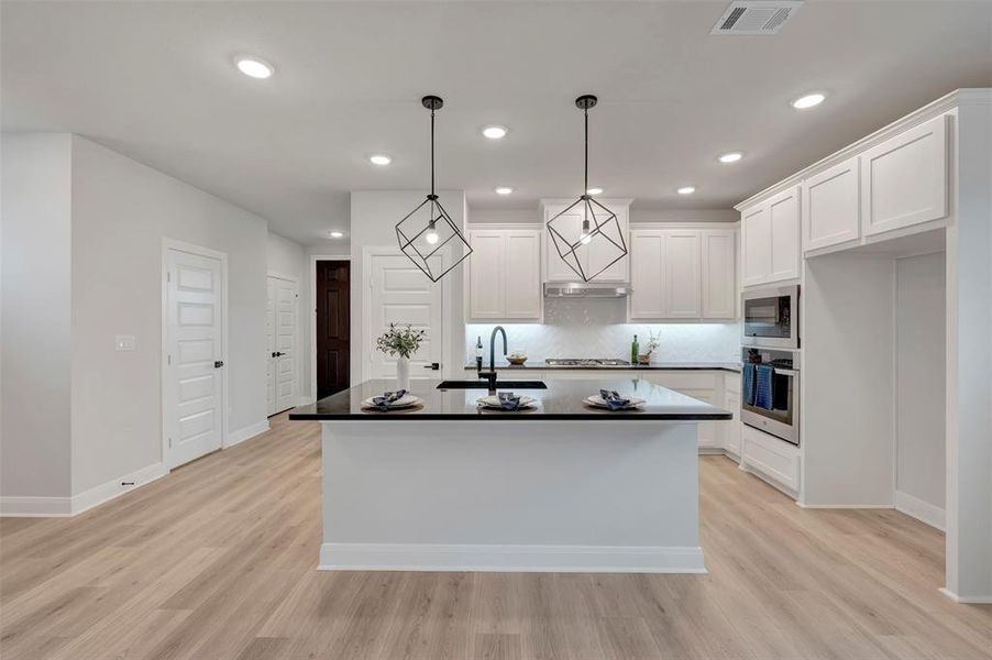 Furnished interior view inside a new home in , Mesquite (Image 8).