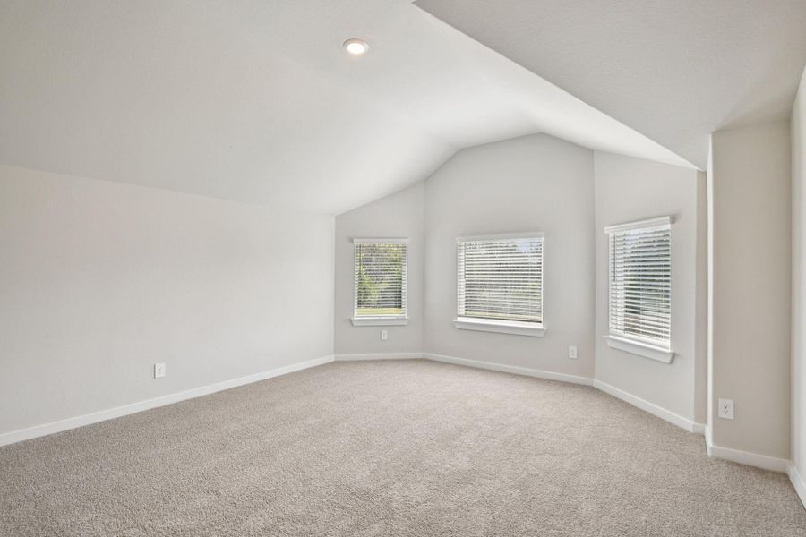 Photo is not of the actual home, but is an inspirational photo of builder’s model home and may depict options, furnishings, and/or decorator features that are not included