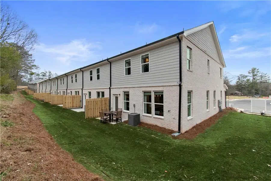 Exterior details and patio area of a home in Diamante, Stockbridge (Image 4).
