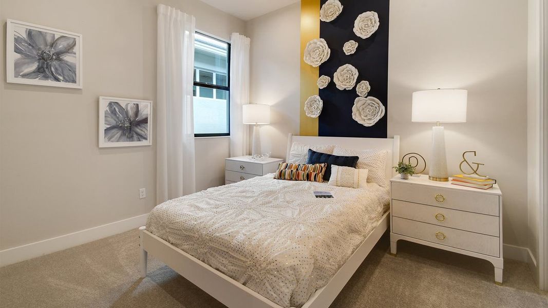 Furnished interior view inside a new home in Rivella, Port St. Lucie (Image 17).