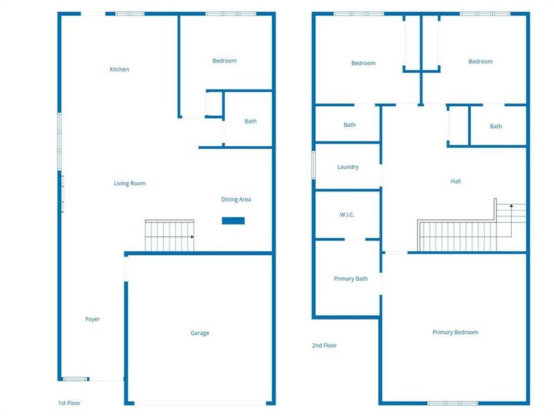 2D floor plan layout of this home in , Grand Prairie, TX (Image 5).