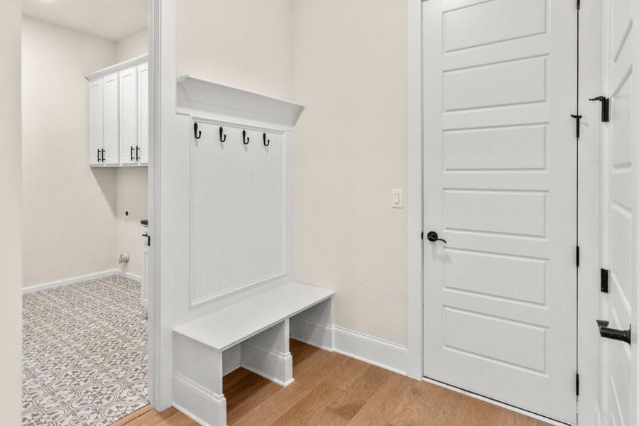 Furnished interior view inside a new home in , Flowery Branch (Image 14).