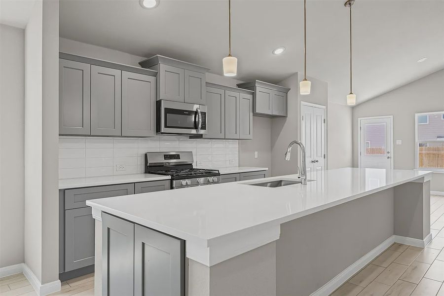 Furnished interior view inside a new home in Butler Farms, Liberty Hill (Image 6).