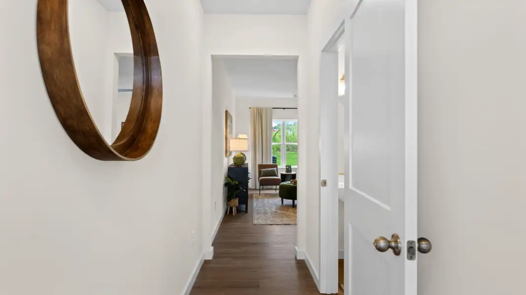 Representative furnished interior of a home built from the Tatum Townhome by D.R. Horton in Cherokee Overlook, Sevierville (Image 14).