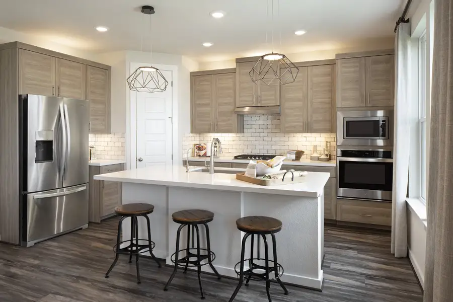 Representative furnished interior of a home built from the Oakville by Scott Felder Homes in Flora, Hutto (Image 5).