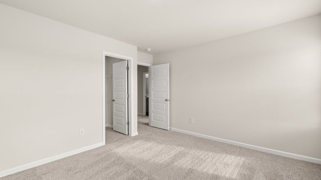 Spacious, unfurnished interior of a new home in Brookland Commons, Monroe (Image 22).