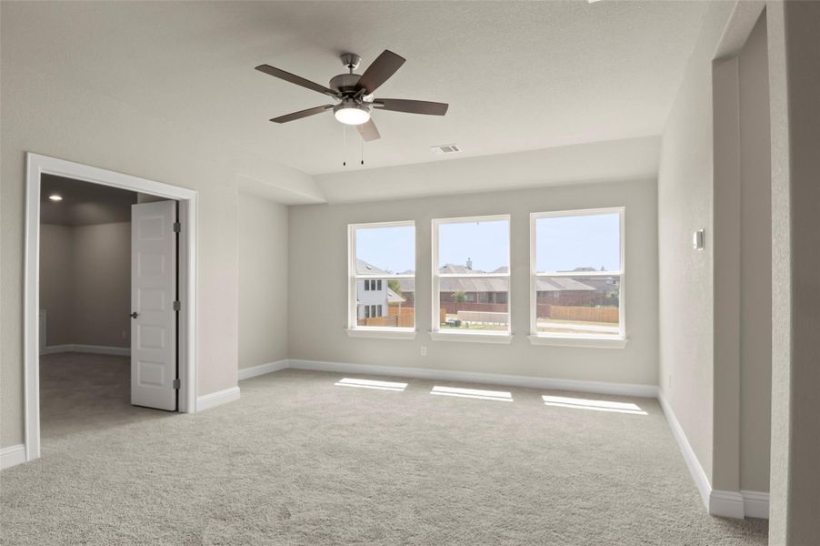 Spacious, unfurnished interior of a new home in Oaks at San Gabriel, Georgetown (Image 14). Spacious, unfurnished interior of a new home in Oaks at San Gabriel, Georgetown (Image 14).