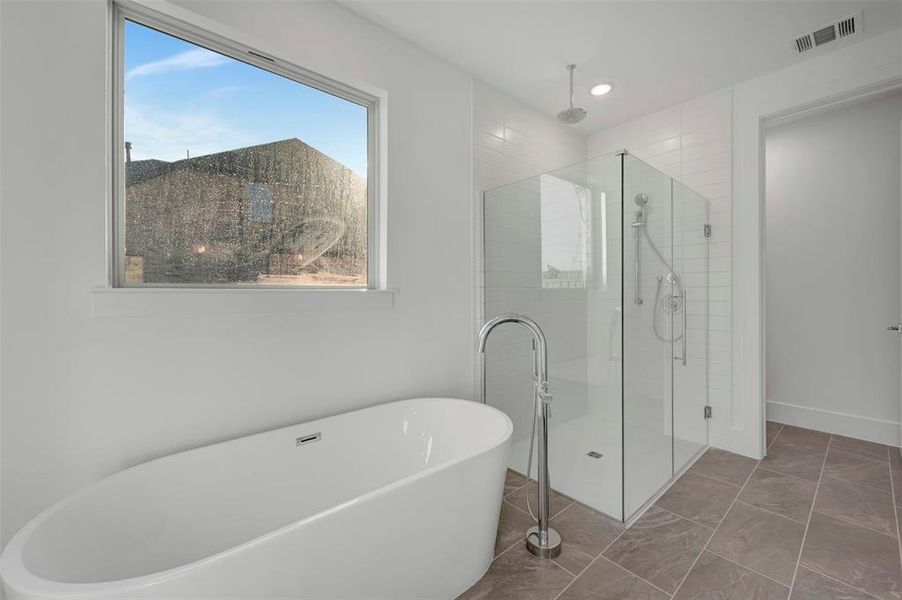 Furnished interior view inside a new home in Kreymer at the Park, Wylie (Image 7).