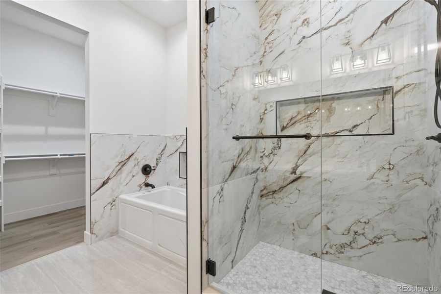 Furnished interior view inside a new home in , Keenesburg (Image 18).