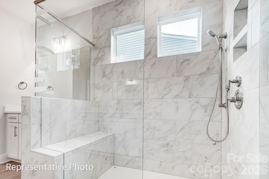 Furnished interior view inside a new home in Founders Landing | 55+ Community, Gastonia (Image 7).