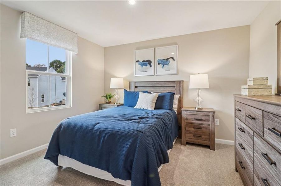 Furnished interior view inside a new home in , Stone Mountain (Image 18).
