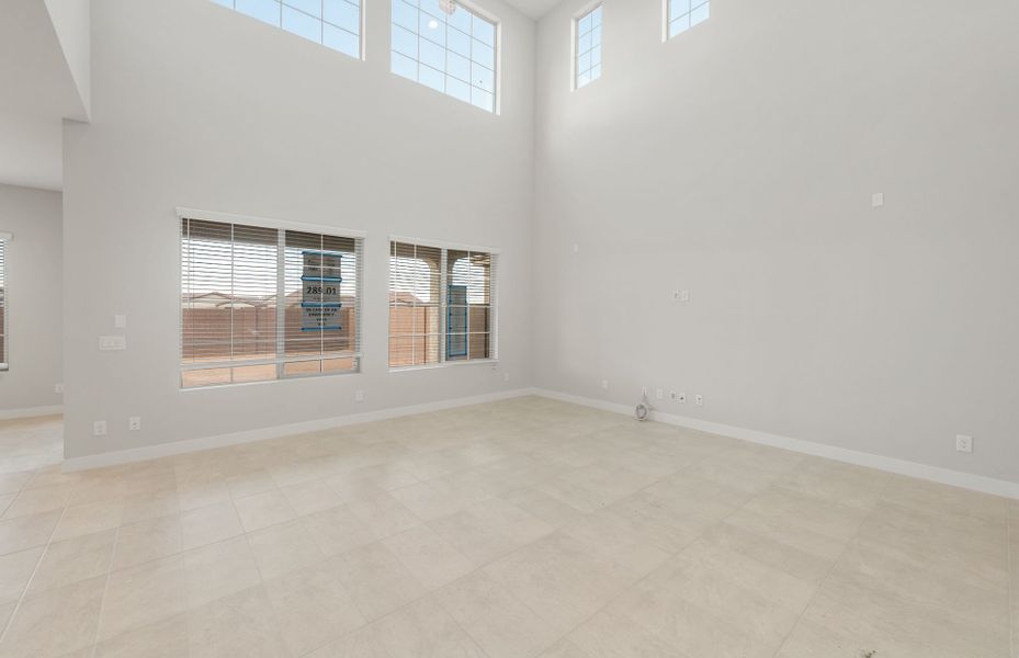 Spacious, unfurnished interior of a new home in Jorde Farms, Queen Creek (Image 31). Spacious, unfurnished interior of a new home in Jorde Farms, Queen Creek (Image 31).