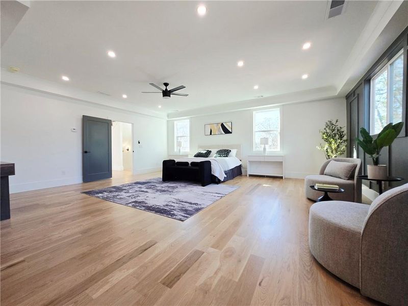 Furnished interior view inside a new home in , Atlanta (Image 38). Furnished interior view inside a new home in , Atlanta (Image 38).