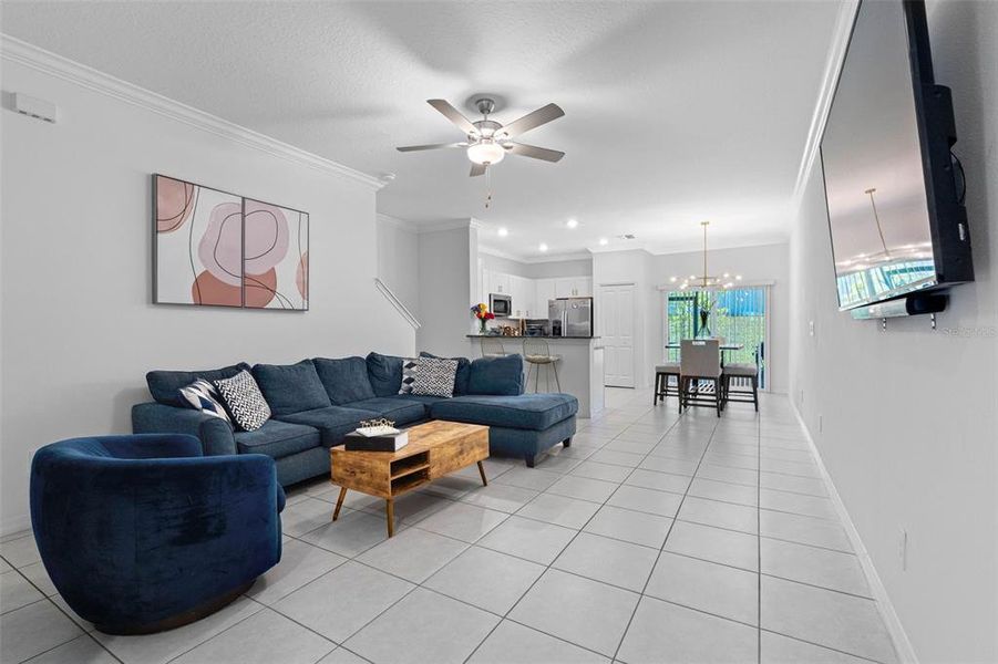 Furnished interior view inside a new home in , Zephyrhills (Image 14).