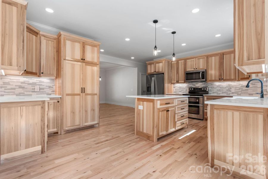 Furnished interior view inside a new home in , Connelly Springs (Image 8).