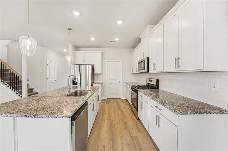 Furnished interior view inside a new home in Westmont Preserve, Powder Springs (Image 11).