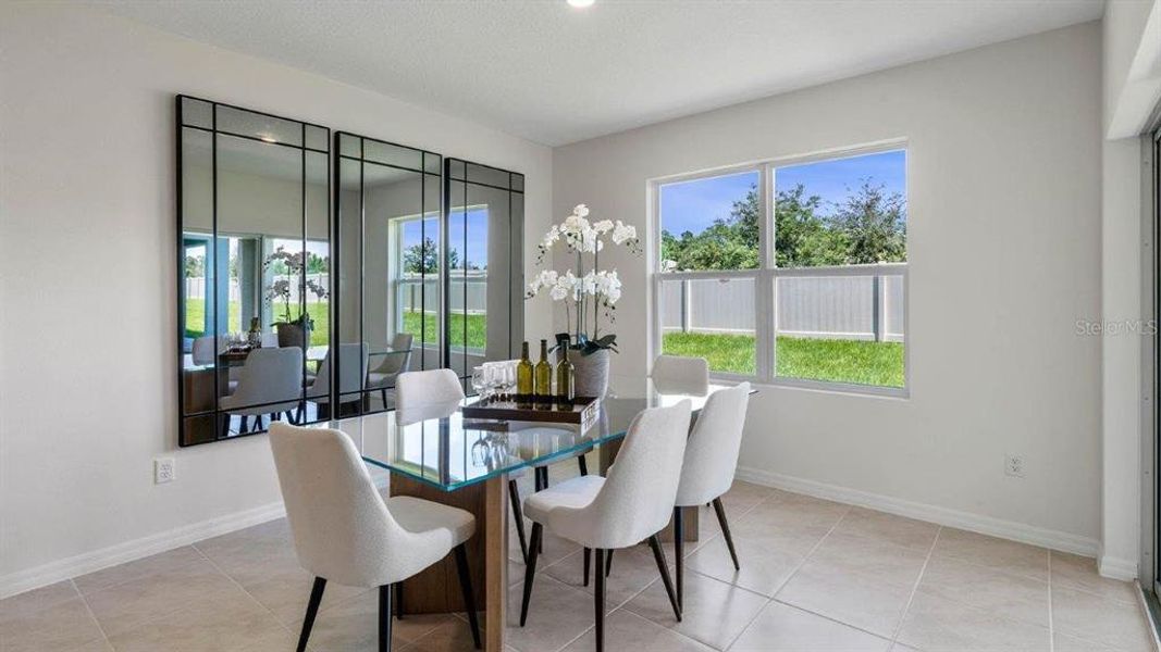 Furnished interior view inside a new home in Villamar, Winter Haven (Image 32).