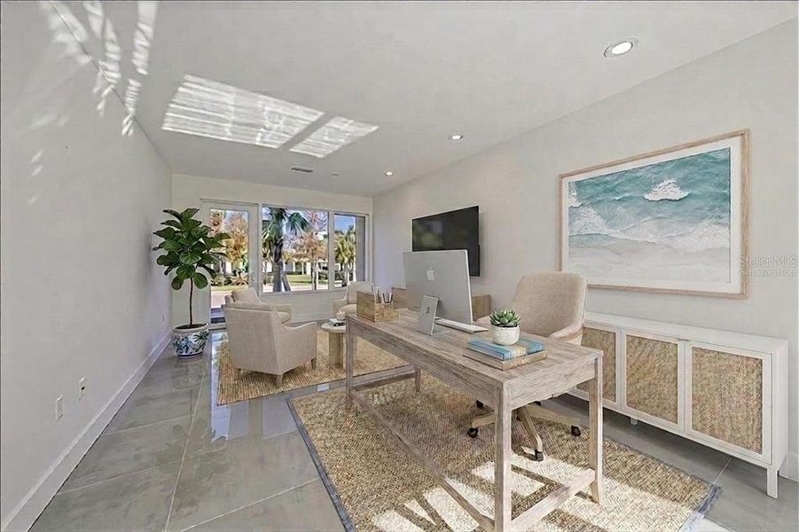 Furnished interior view inside a new home in , Sarasota (Image 21).