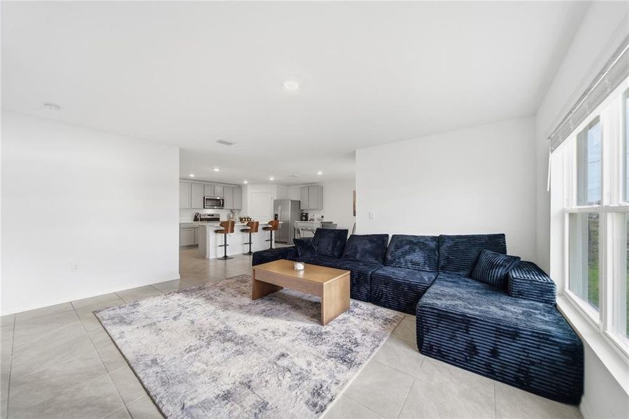 Furnished interior view inside a new home in Berry Bay, Wimauma (Image 12).