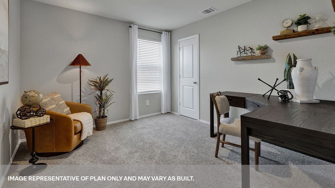 Furnished interior view inside a new home in Swenson Heights, Seguin (Image 8).