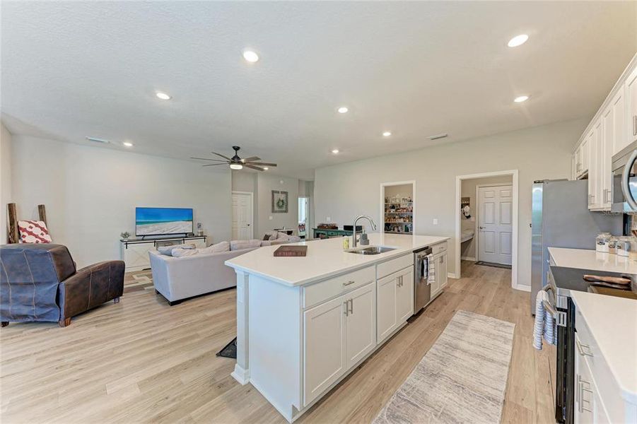 Furnished interior view inside a new home in Aviary at Rutland Ranch, Parrish (Image 5).
