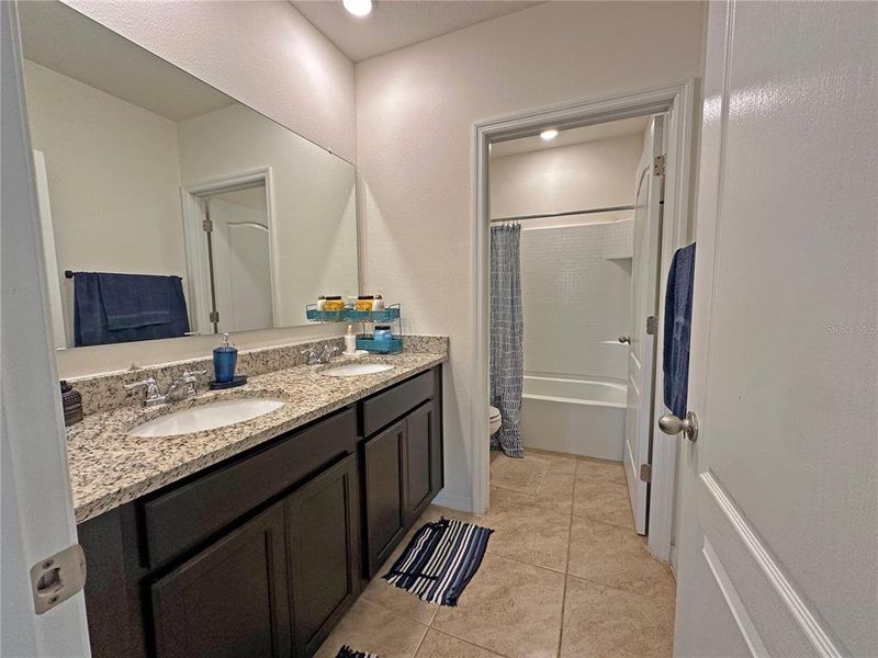 Furnished interior view inside a new home in , Harmony (Image 36).