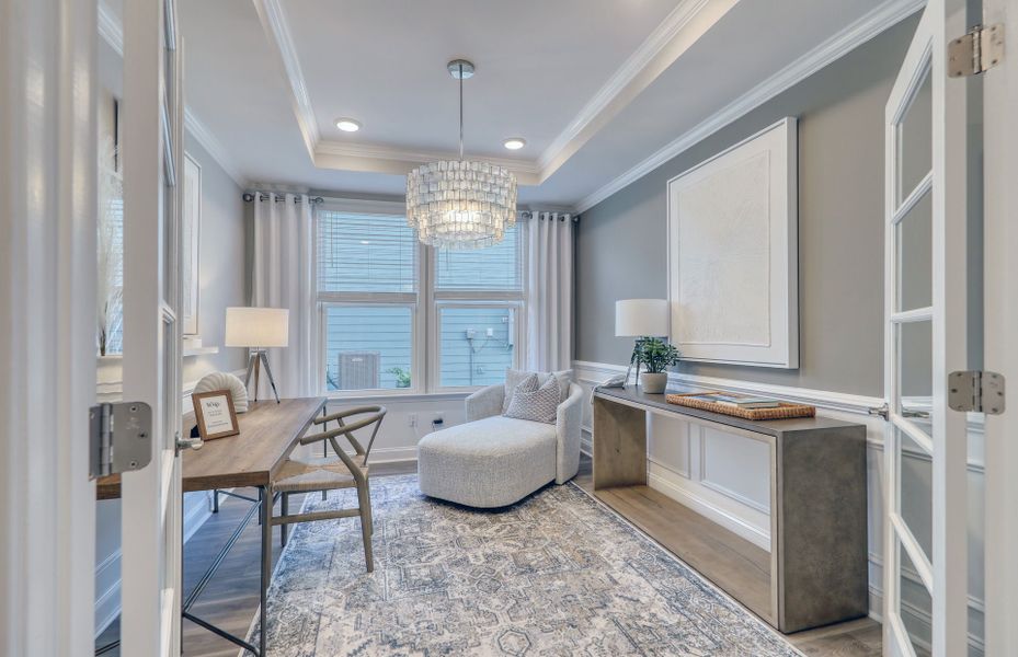 Furnished interior view inside a new home in Del Webb North Myrtle Beach, North Myrtle Beach (Image 24).