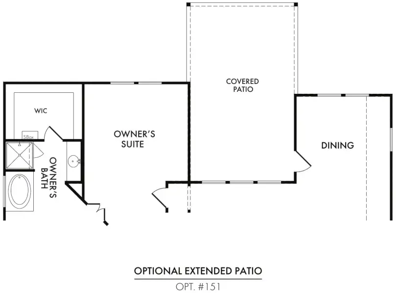 Extended Covered Patio