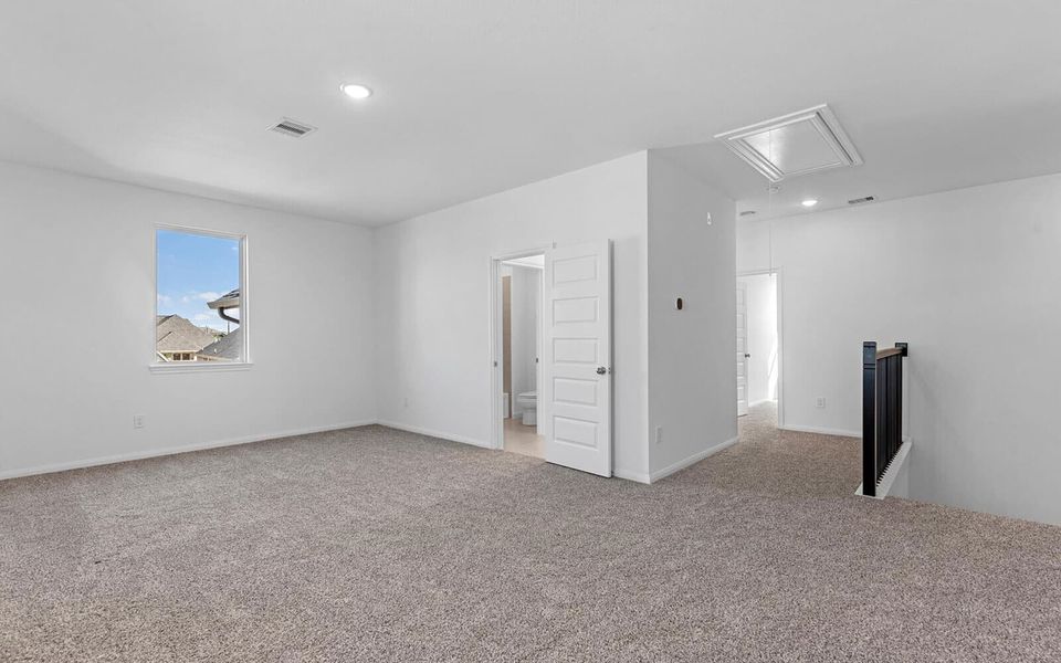 Representative unfurnished interior of a home built from the Norwich by Brookfield Residential in 50' Traditional Homes at Elyson, Katy (Image 17). Representative unfurnished interior of a home built from the Norwich by Brookfield Residential in 50' Traditional Homes at Elyson, Katy (Image 17).