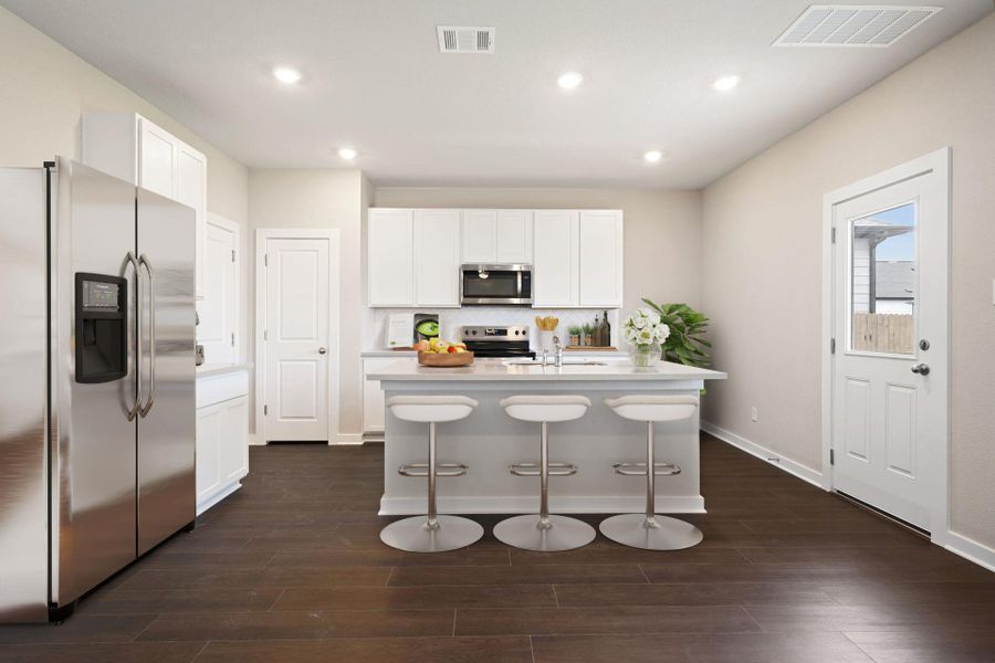Light & Bright Kitchen - Virtually Staged