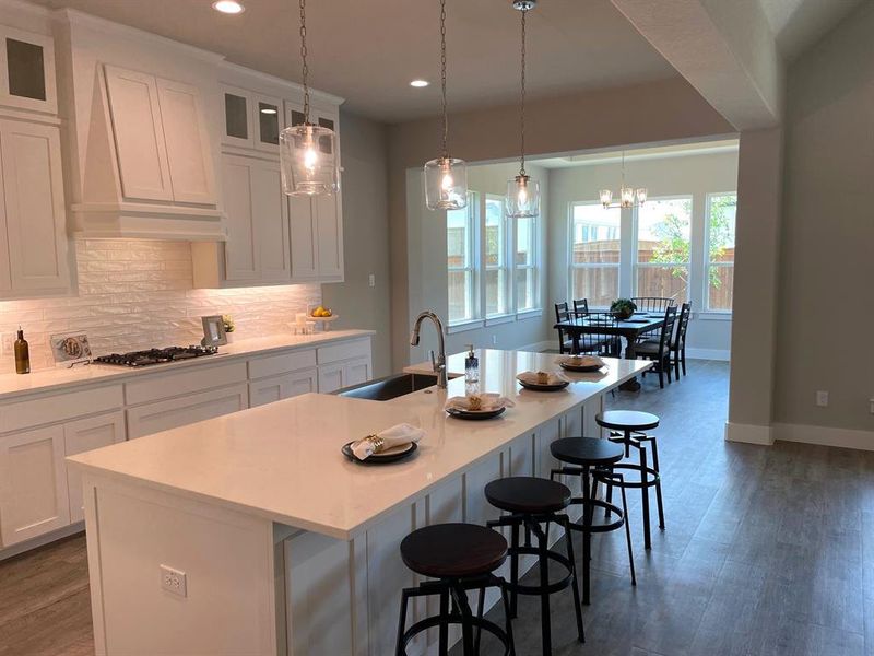 Furnished interior view inside a new home in LeTara, Haslet (Image 4).