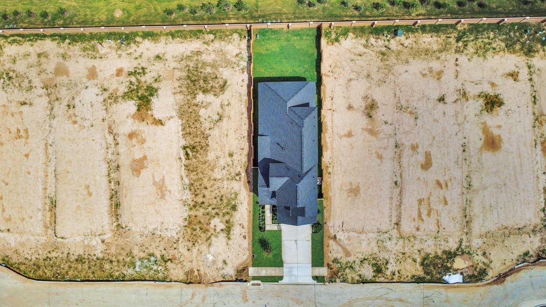 Site preparation for new homesites in Elyson, Katy (Image 40).