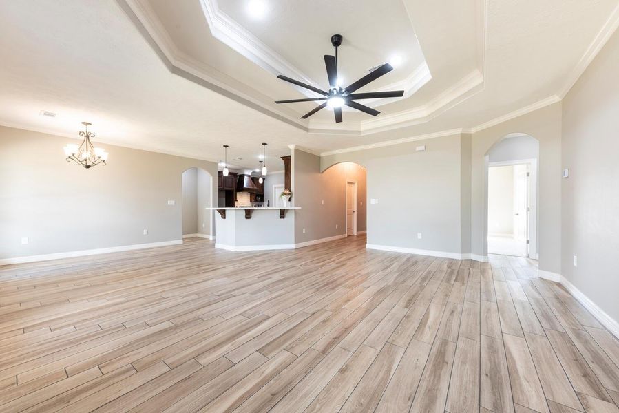 Spacious, unfurnished interior of a new home in , Beaumont (Image 33).