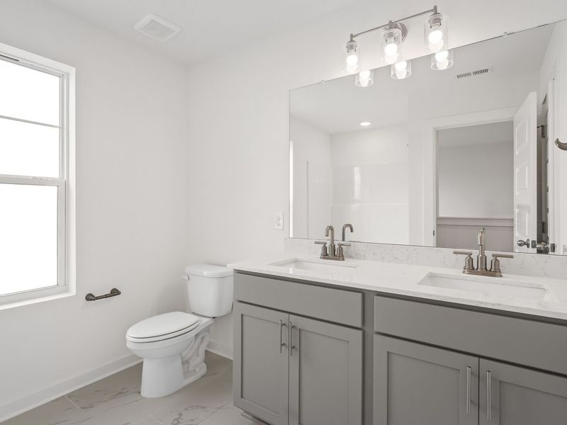 Furnished interior view inside a new home in Sage Farms, White House (Image 14).