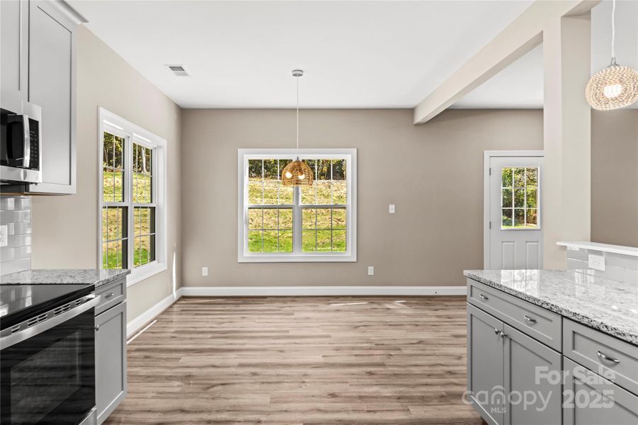 Furnished interior view inside a new home in , Winston-Salem (Image 16).