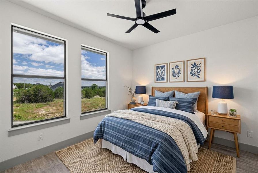 Furnished interior view inside a new home in , Granbury (Image 19).