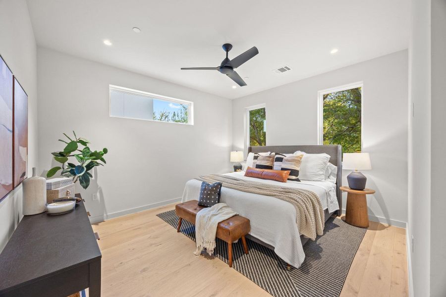 Furnished interior view inside a new home in , Austin (Image 38). Furnished interior view inside a new home in , Austin (Image 38).