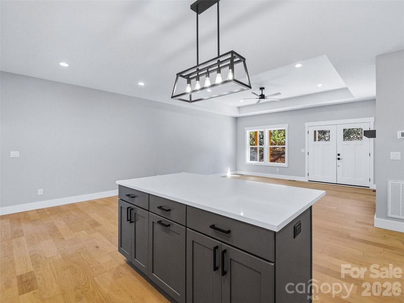 Furnished interior view inside a new home in , Hendersonville (Image 9).