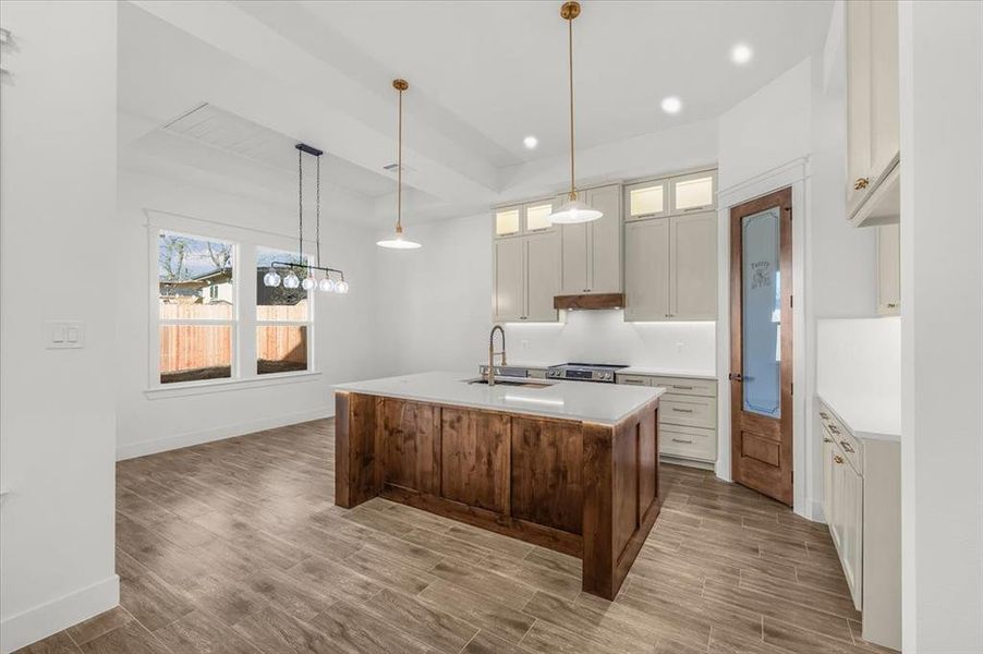 Furnished interior view inside a new home in , Fort Worth (Image 6).