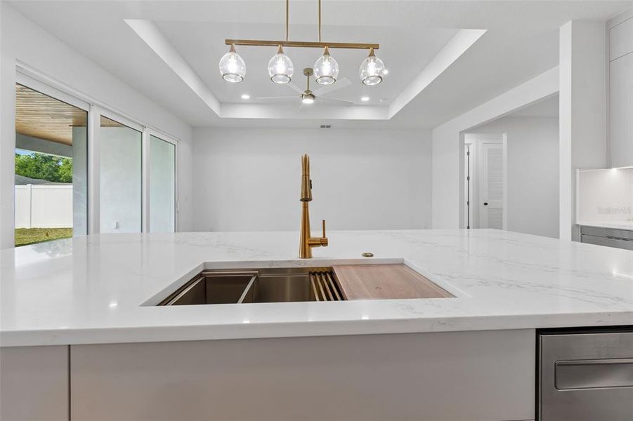 Close-up of interior finishes inside a home in , Tampa (Image 17).