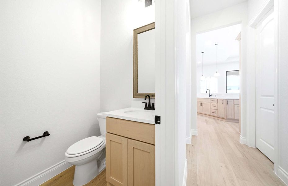 Furnished interior view inside a new home in Bridgeland 60′, Cypress (Image 4). Furnished interior view inside a new home in Bridgeland 60′, Cypress (Image 4).