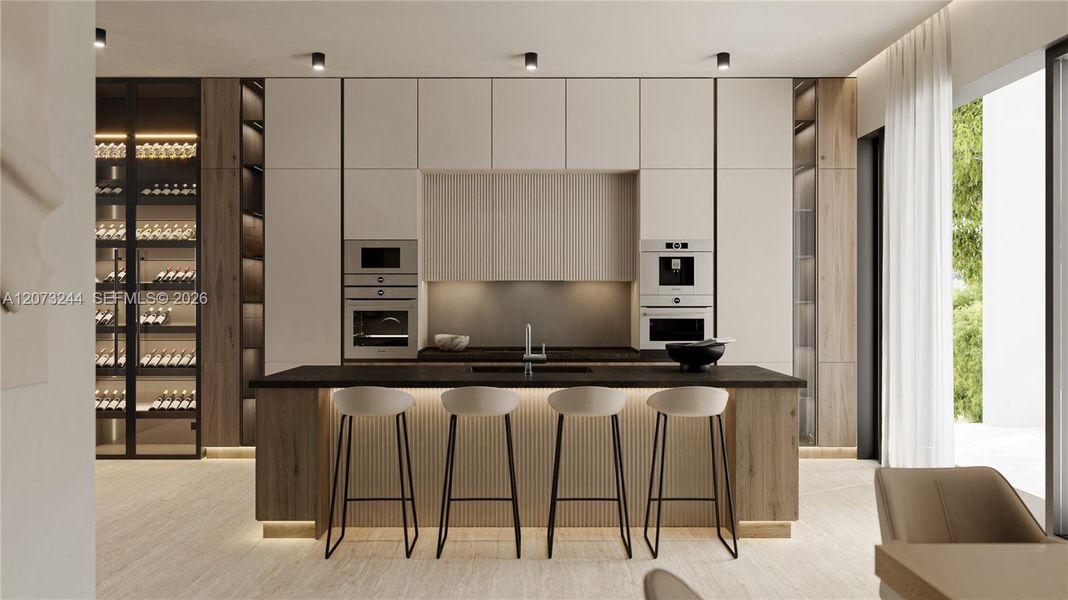 Furnished interior view inside a new home in , North Bay Village (Image 11).
