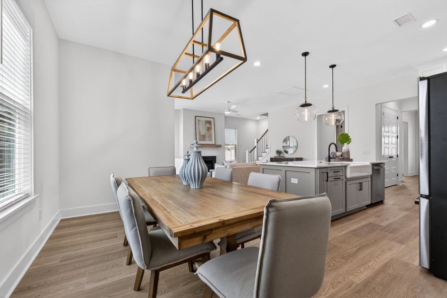 Furnished interior view inside a new home in , Summerville (Image 37).