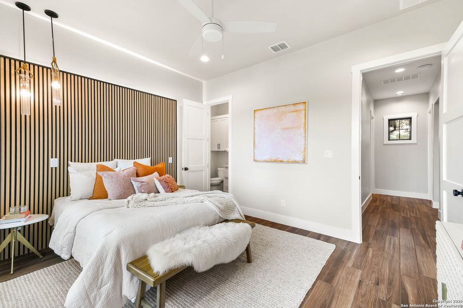 Furnished interior view inside a new home in , Fredericksburg (Image 14). Furnished interior view inside a new home in , Fredericksburg (Image 14).