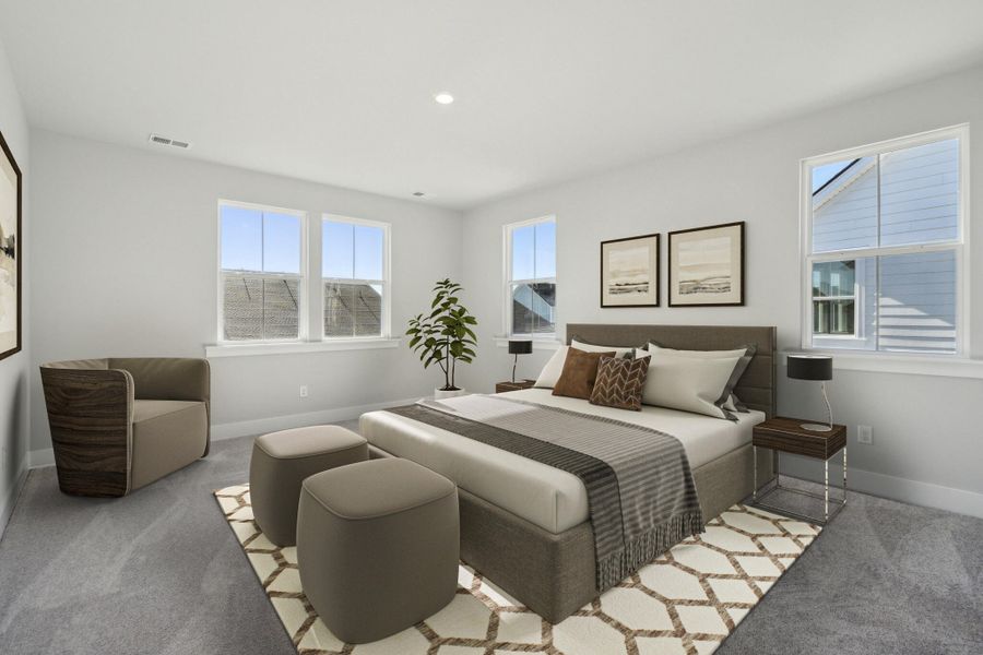 Furnished interior view inside a new home in Carnes Crossroads, Summerville (Image 5).