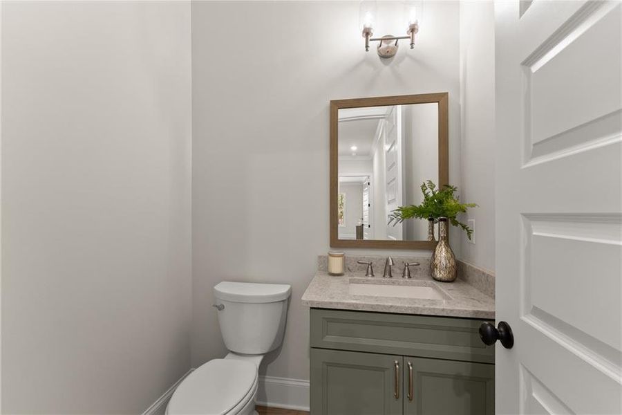 Furnished interior view inside a new home in , Gainesville (Image 12).