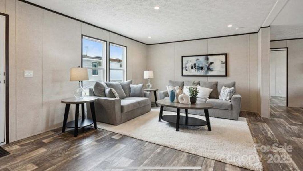 Furnished interior view inside a new home in , Forest City (Image 4). Furnished interior view inside a new home in , Forest City (Image 4).